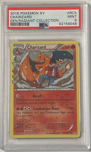 Charizard - RC5/RC32 - Uncommon - PSA 9